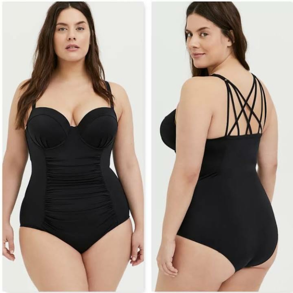 Torrid Lattice Swimsuit